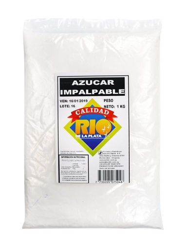 Imagen de AZUCAR IMPALPABLE RIO 5 KG (5 UNI)