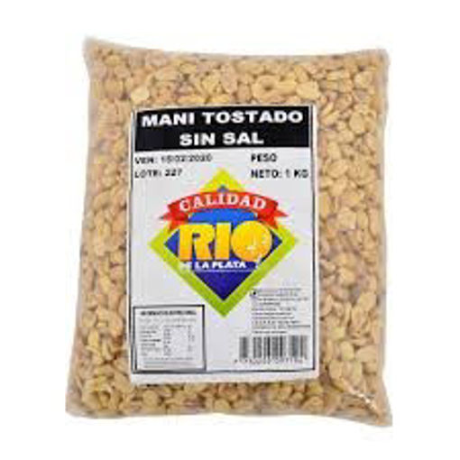 Imagen de MANI TOSTADO SIN SAL RIO DE LA PLATA 1KG (10 UNI)