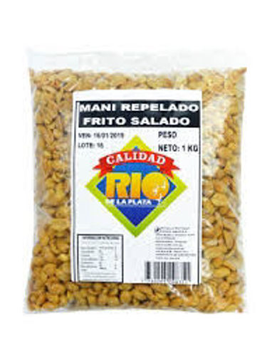 Imagen de MANI FRITO SALADO RIO DE LA PLATA 1KG (10 UNI)