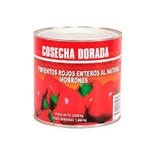 Imagen de MORRON EN LATA COSECHA DORADA 2.5KG (6 UNI)