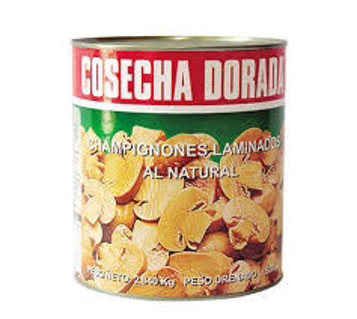 Imagen de CHAMPIGNON LAMINADO COSECHA DORADA 2.8KG (6 UNI)