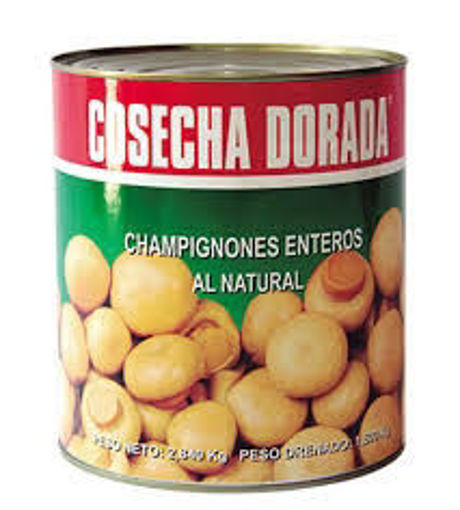 Imagen de CHAMPIGNON ENTERO COSECHA DORADA 2.840K (6 UNI)