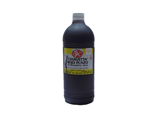 Imagen de COLOR ROJO ECONOM CHIAVETTA 1LTRO