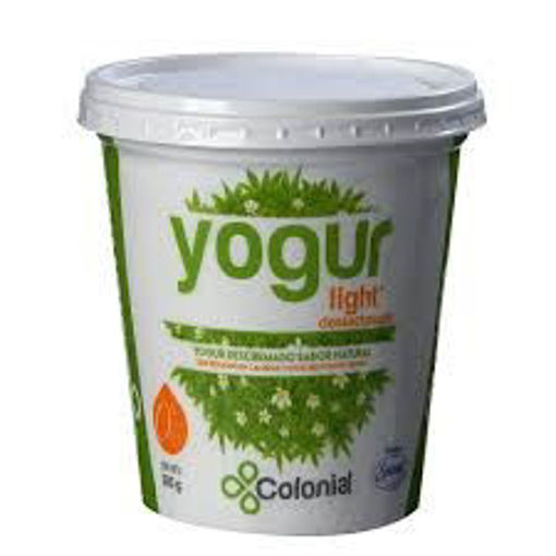 Imagen de YOGUR LIGTH DESLACTOSADO NATURAL POTE 500 GRS (30 UNI)