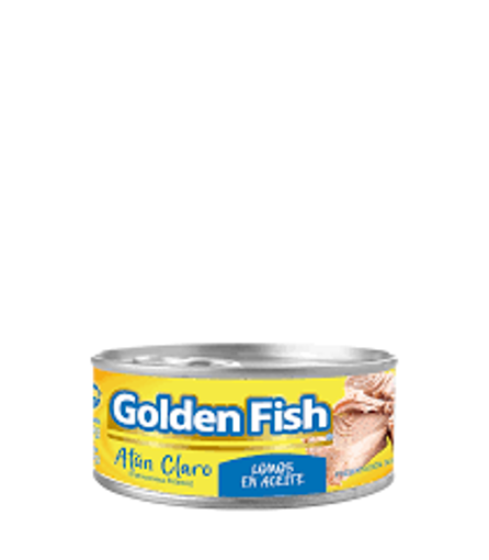 Imagen de ATUN EN LOMOS AL ACEITE GOLDEN FISH 170GR (48UNI)