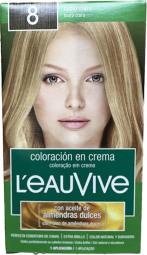 Imagen de TINTA LEAU VIVE N° 8 (10 UNI)