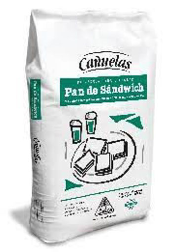 Imagen de PREMEZCLA PAN SANDWICH CAÑUELAS 25KG