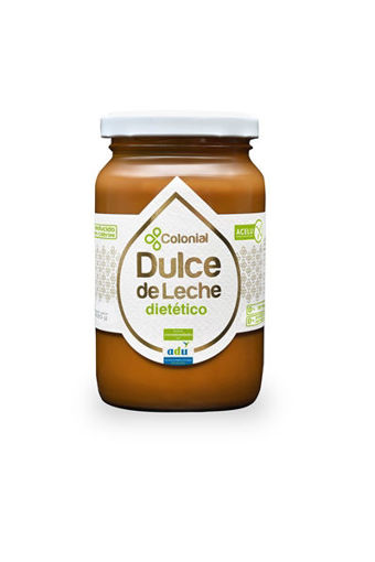 Imagen de DULCE DE LECHE DIETETICO COLONIAL FRASCO 420 GR (12 UNI)