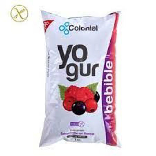 Imagen de YOGUR BEBIBLE FRUTOS DEL BOSQUE 1 LT (25 UNI)