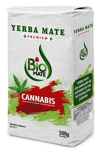 Imagen de YERBA BIOMATE CANNABIS 500 GR (20 UNI)