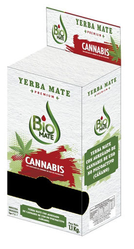 Imagen de YERBA BIOMATE CANNABIS 55 GR DISP X 18 UNI (8 UNI)
