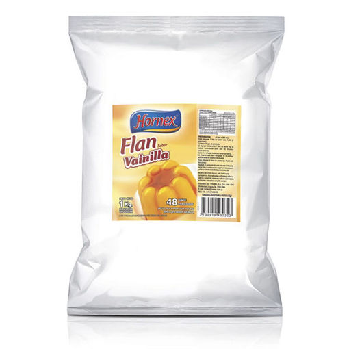 Imagen de FLAN HORNEX VAINILLA 1 KG (16 UNI)