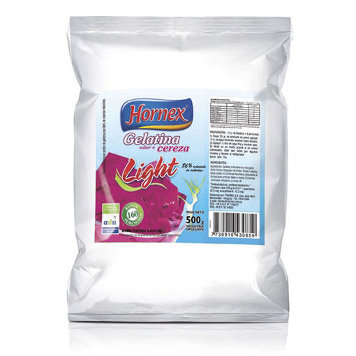 Imagen de GELATINA HORNEX LIGHT CEREZA 500 GR