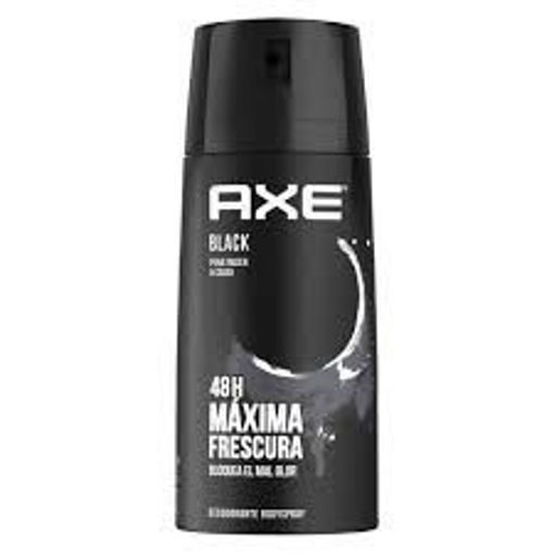 Imagen de DESODORANTE AXE BLACK 150 ML (12 UNI)