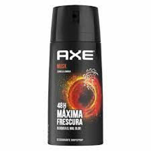 Imagen de DESODORANTE AXE MUSK 150 ML (12 UNI)