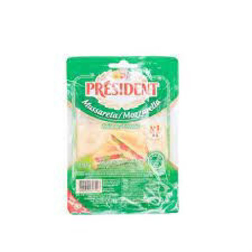 Imagen de QUESO MUZARELLA FETEADO PRESIDENT 150 GR