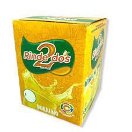 Imagen de JUGO RINDE DOS DURAZNO DISP X 10 UNI (24 UNI)