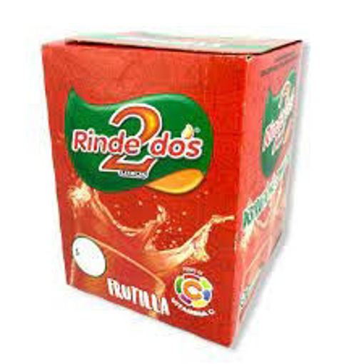 Imagen de JUGO RINDE DOS FRUTILLA DISP X 10 UNI (24 UNI)