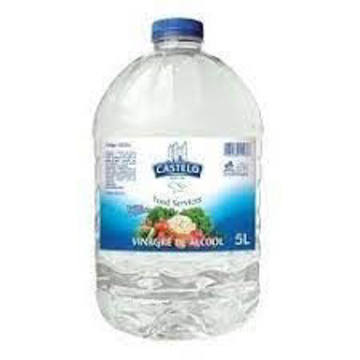 Imagen de VINAGRE DE ALCOHOL LIMPIEZA 6% CASTELO 5 LT (2UNI)