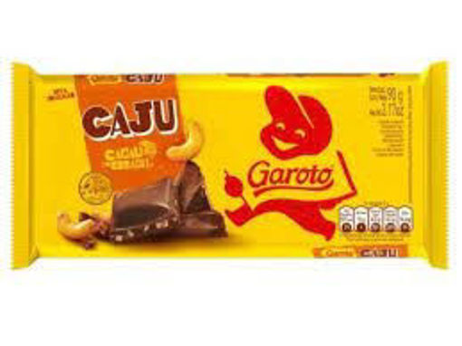 Imagen de CHOCOLATE GAROTO CAJU 90 GR (16 UNI)