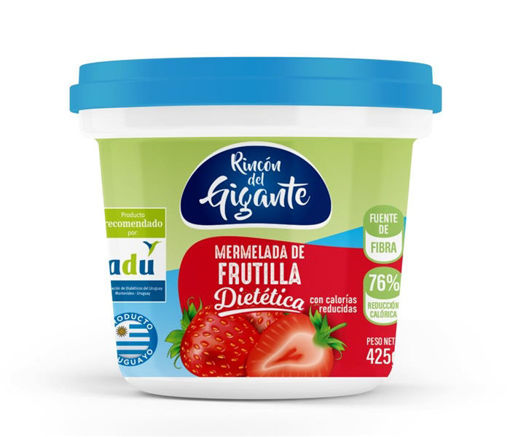Imagen de MERMELADA DIETETICA POTE FRUTILLA RINCON DEL GIGANTE 425 GR (12 UNI)