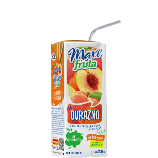 Imagen de JUGO DURAZNO MAXI FRUTA 200 ML (27 UNI)