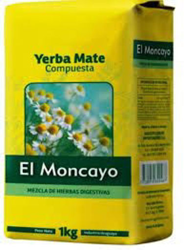 Imagen de YERBA EL MONCAYO COMPUESTA HIERBAS DIGESTIVAS 1 KG (20 UNI)