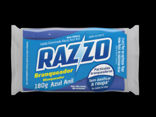 Imagen de JABON EN BARRA RAZZO AZUL 180GR (60 UNI)