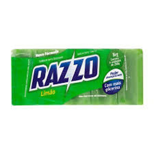 Imagen de JABON VERDE RAZZO PACK 5 UNI (12 UNI)