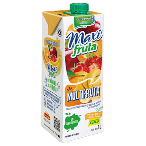Imagen de JUGO MULTIFRUTA MAXI FRUTA 1L (12 UNI)