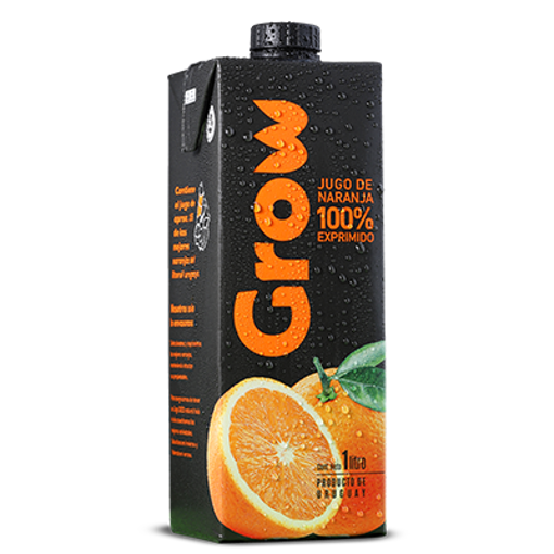 Imagen de JUGO NARANJA GROW 1L (12 UNI)