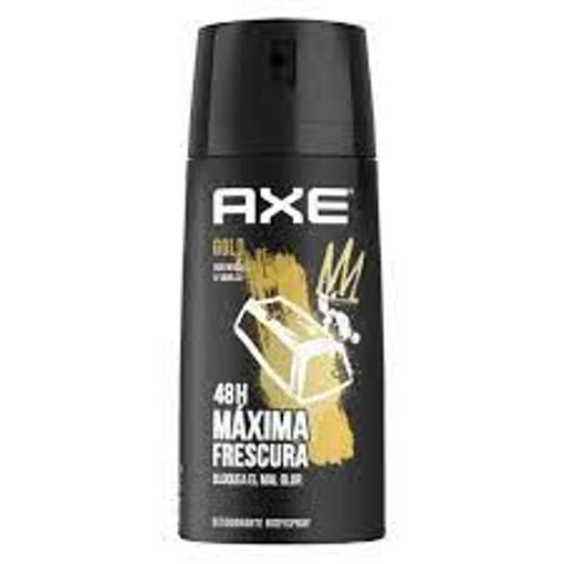 Imagen de DESODORANTE AXE GOLD VAINILLA 152ML (12 UNI)