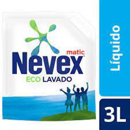 Imagen de JABON LIQUIDO NEVEX 3 LT DOY PACK (4 UNI)