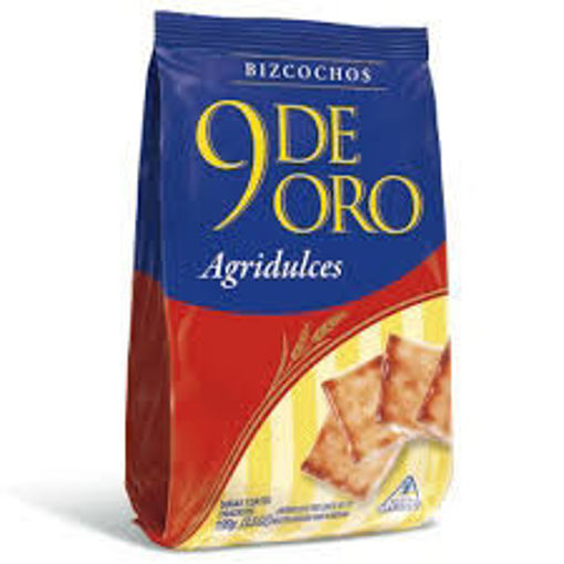 Imagen de GALLETAS 9 DE ORO AGRIDULCES 420 GR (15 UNI)