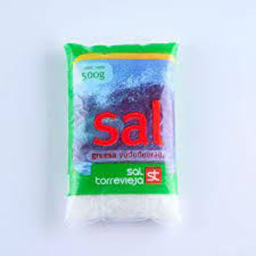 Imagen de SAL GRUESA YODOFLUORADA TORREVIEJA 500 GR (40 UNI)