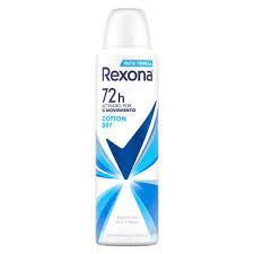 Imagen de DESODORANTE REXONA COTTON DRY MUJER 150ML (12 UNI)