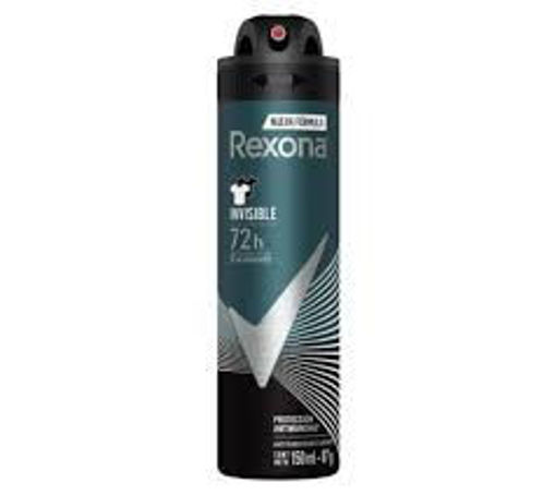 Imagen de DESODORANTE REXONA INVISIBLE HOMBRE 150ML (12 UNI)