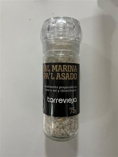 Imagen de SALERO MOLINILLO SAL PAL ASADO TORREVIEJA 85 GR (8 UNI)