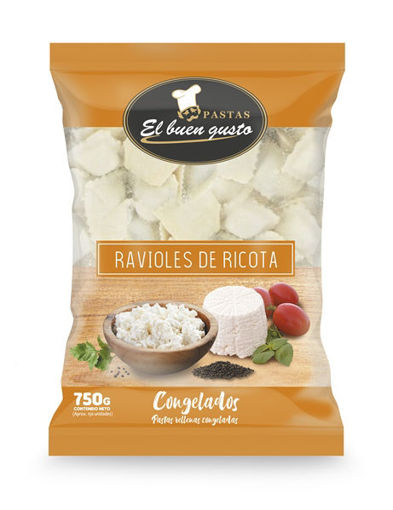 Imagen de RAVIOLES DE RICOTA EL BUEN GUSTO 750 GR (20 UNI)