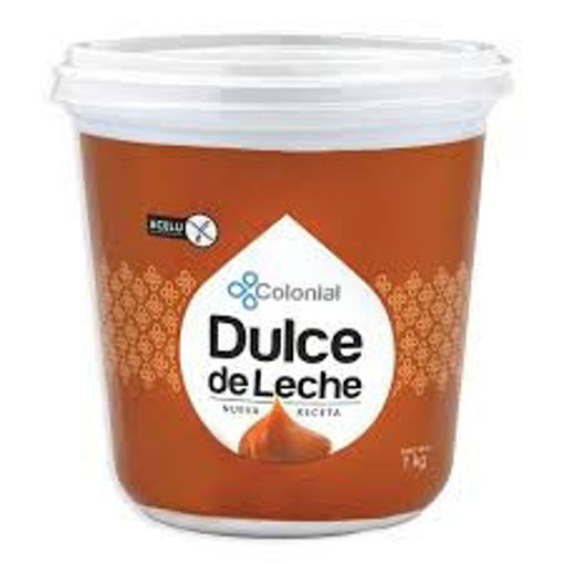 Imagen de DULCE DE LECHE COLONIAL POTE 1KG (12 UNI)